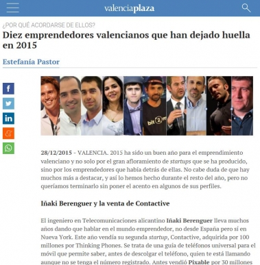 10 emprendedores valencianos que dar�n mucho que hablar
 
