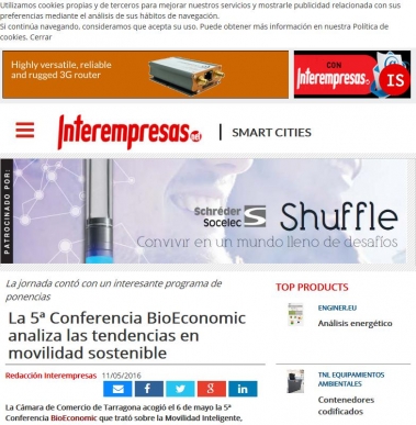 FAQcar entrega un premio a BioEconomic por su labor en la difusi�n y promoci�n de la automoci�n y la movilidad sostenible y el�ctrica